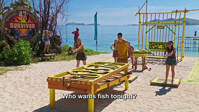 Sam: Who wants fish tonight?