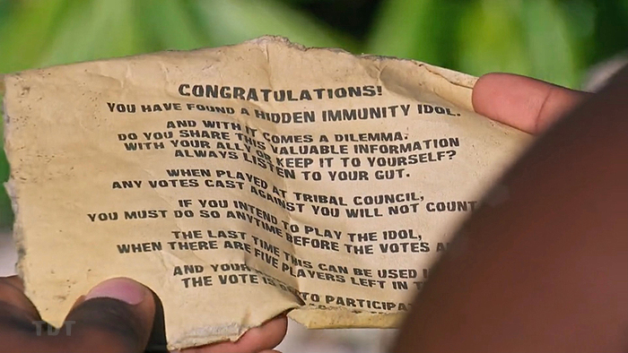 Sai's idol note