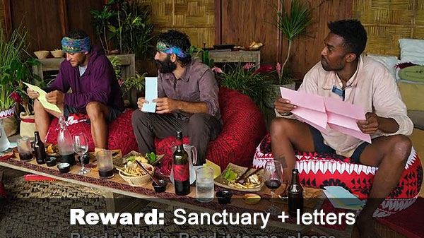 Sanctuary, letters