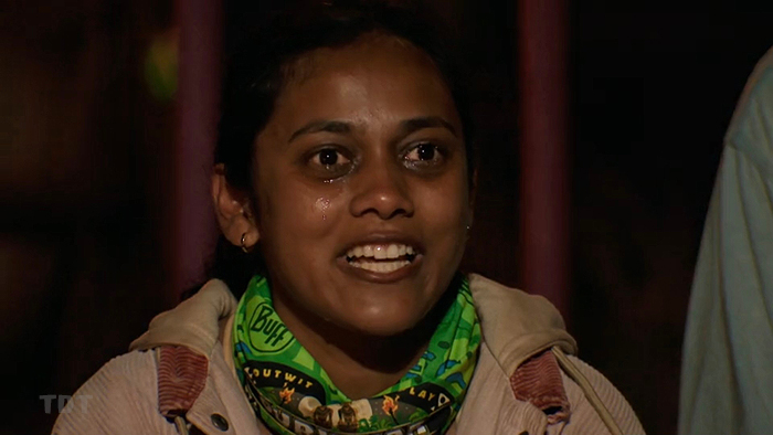 Kamilla crying