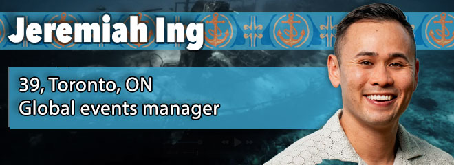 Jeremiah Ing, 39, Toronto, ON