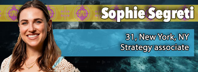 Sophie Segreti, 31, New York, NY