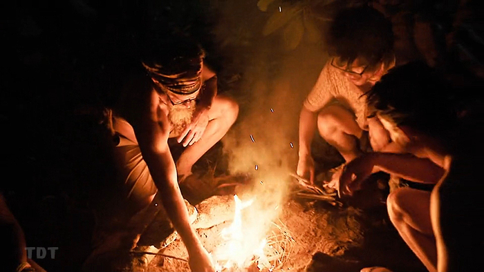 Matt makes fire