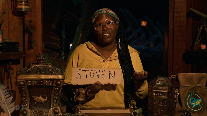Kristina votes Steven Kristina votes Steven