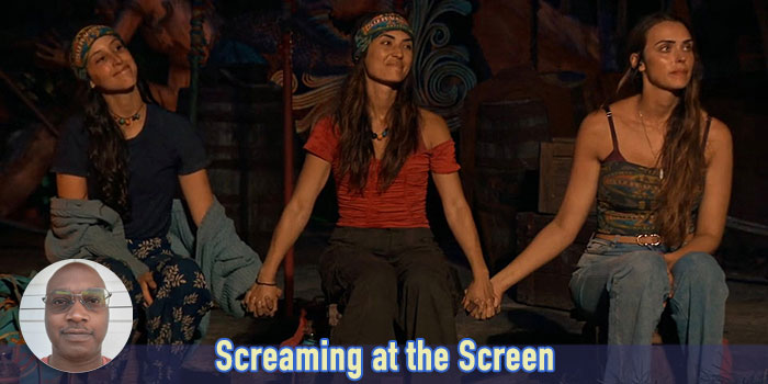 Okay, I did see that coming - Screaming at the Screen