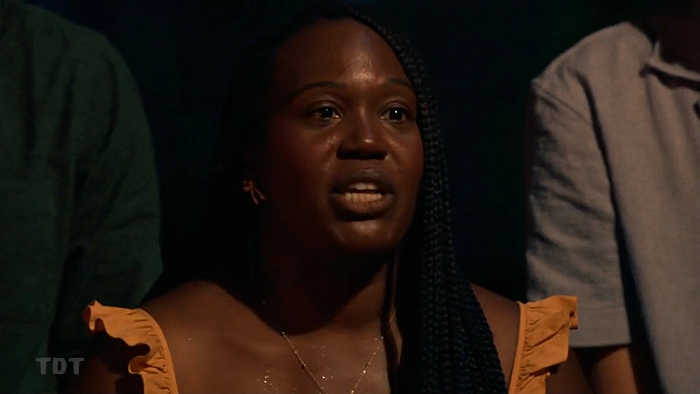 Kristina grills Savannah