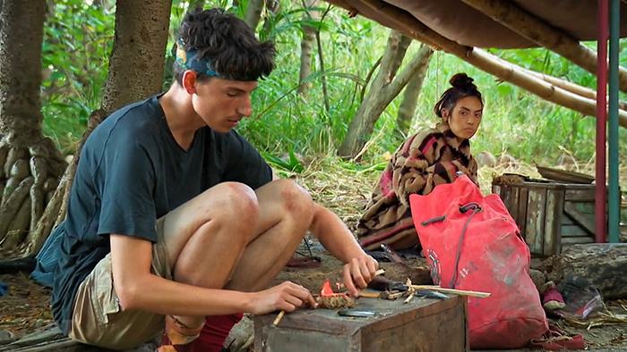 What forced final four fire-making prevented