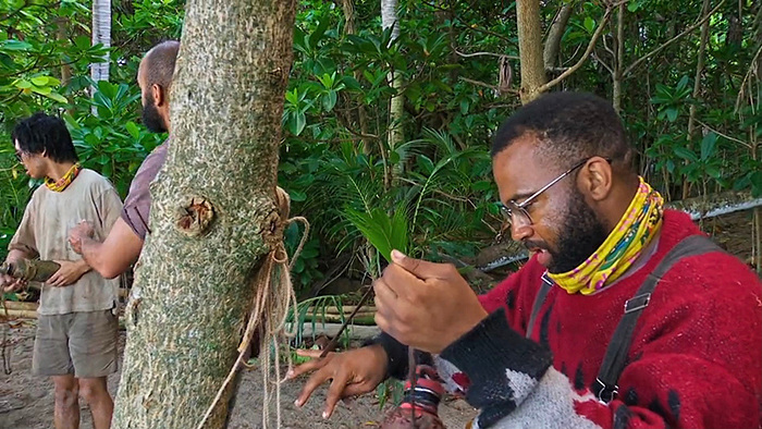 Jawan holding Savannah's water bottle Jawan holding Savannah's water bottle