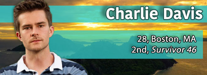 Charlie Davis, 28, Boston, MA