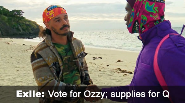 Ozzy gets extra vote, Q loses one Ozzy gets extra vote, Q loses one