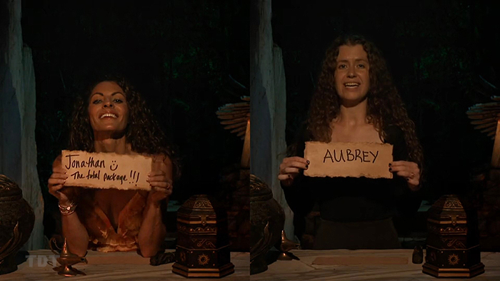 Emily votes AUBREY Emily votes AUBREY