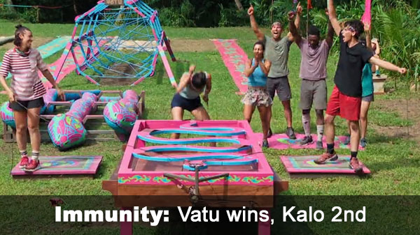 Vatu wins IC, Kalo 2nd