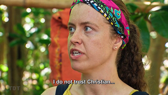 Emily: I do not trust Christian