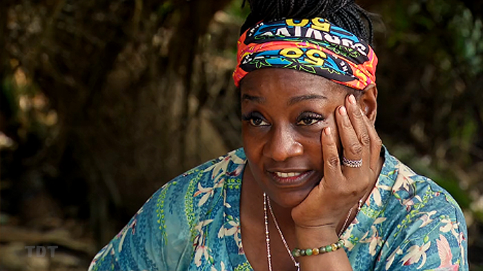 Like when strangers come to your house