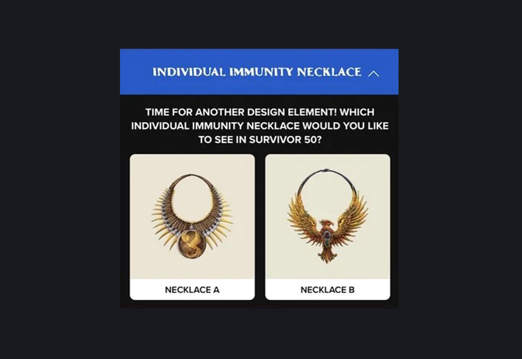 WHich nearly identical necklace do you want? Which nearly identical necklace do you want?