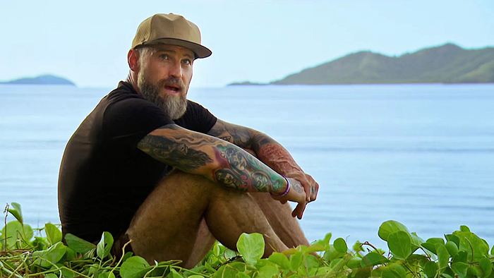 Zac Brown confessionaling Zac Brown confessionaling