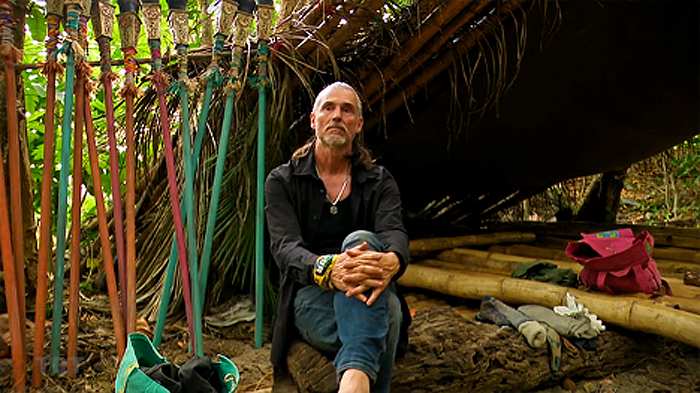 Coach alone in camp Coach alone in camp