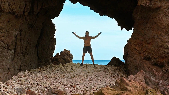 Coach with his own camera crew