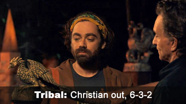 Christian out, 6-3-2