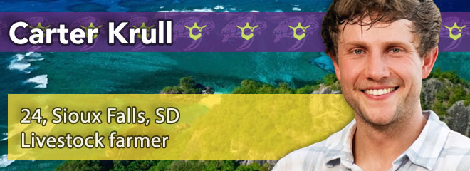 Carter Krull, 24, Sioux Falls, SD