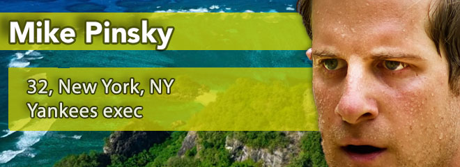 Mike Pinsky, 32, New York, NY