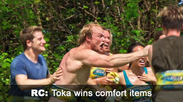 Toka wins reward