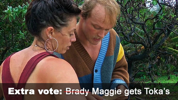 Maggie gets extra vote