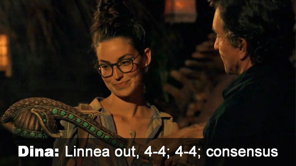 Linnea out, 4-4; 4-4; consensus
