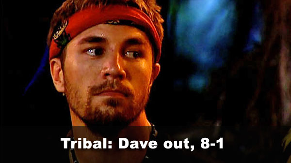 Dave out, 8-1