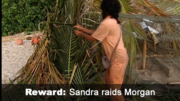 Sandra raids Morgan