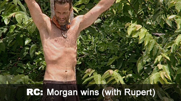 Morgan wins RC (with Rupert)