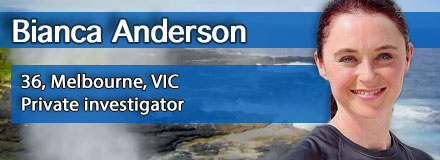 Bianca Anderson, 36, Melbourne, VIC