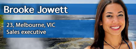 Brooke Jowett, 23, Sydney, NSW