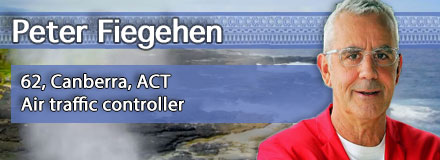Peter Feigehen, 62, Canberra, ACT