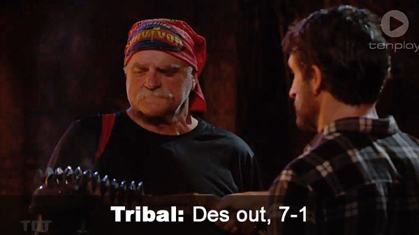 Des out, 7-1