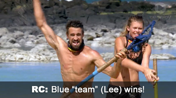 Blue team wins RC