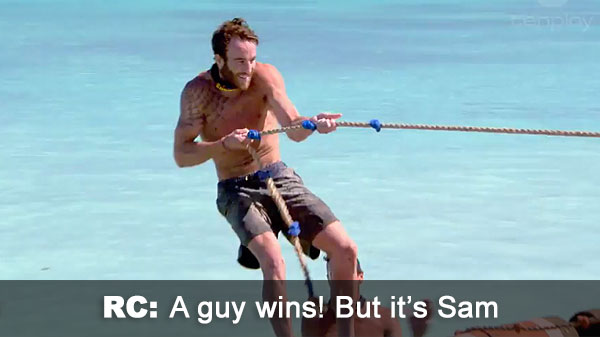 Sam wins RC