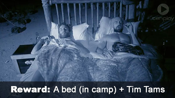 Real bed reward