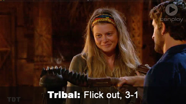 Flick out, 3-1