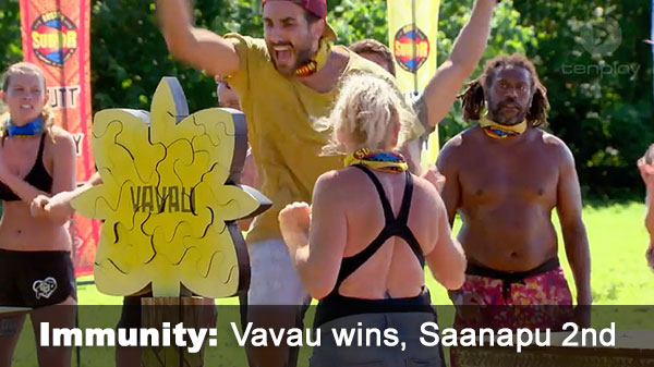 Vavau wins, Saanapu 2nd