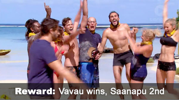 Vavau wins, Saanapu 2nd