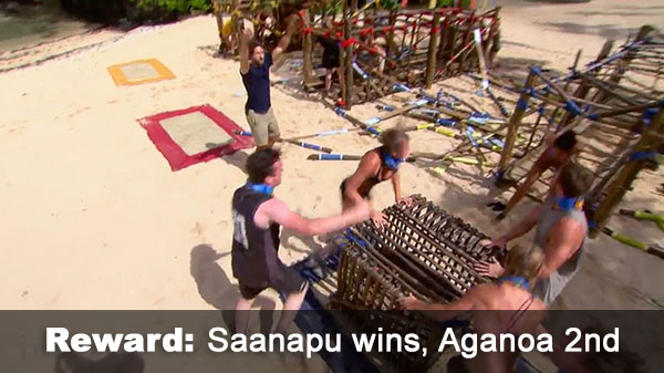 Saanapu wins, Aganoa 2nd