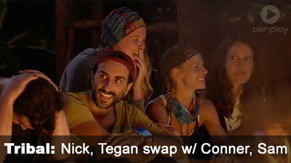 Nick, Conner swap tribes
