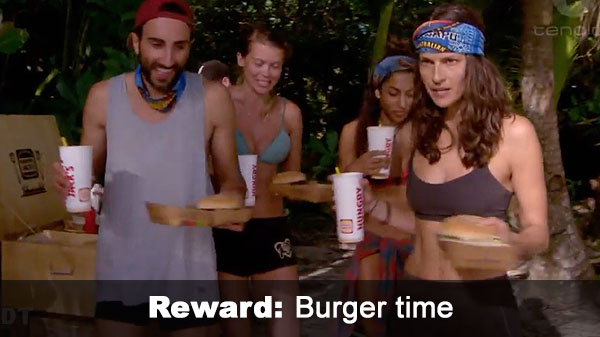 Burgers from Hungry Jack's