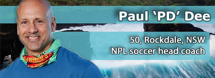 Paul PD Dee, 50, Rockdale, NSW