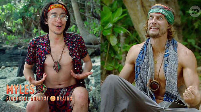 Most hidden immunity idols found/played, single season - Myles Kuah, David Genat