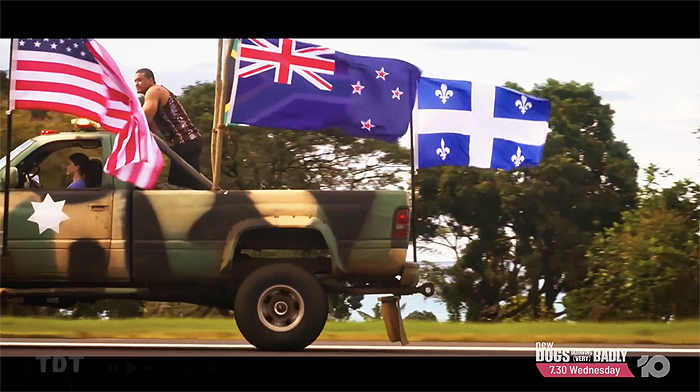 Rob (and Lisa) in the SA/NZ/Quebec truck