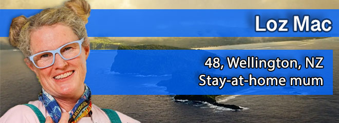Lauren 'Loz' Mac, 48, Wellington, NZ