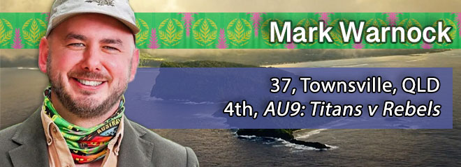 Mark Warnock, 37, Townsville, QLD