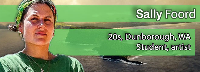 Sally Foord, 20s, Dunborough, WA